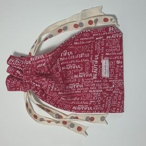 3/$15 Moda Fabrics Sliced Bread Linens Drawstring Goody Bag 752106805255